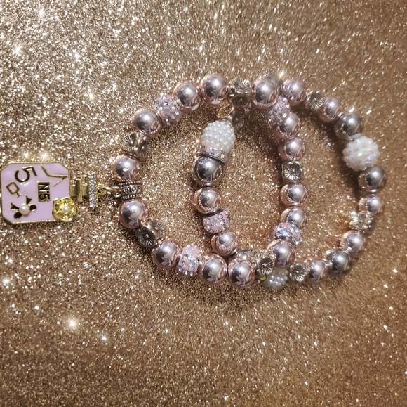 GORGEOUS DOUBLE-BRACELETS JUST IN TIME FOR MOM! ONE-OF-A-KIND!! - Picture 8 of 16